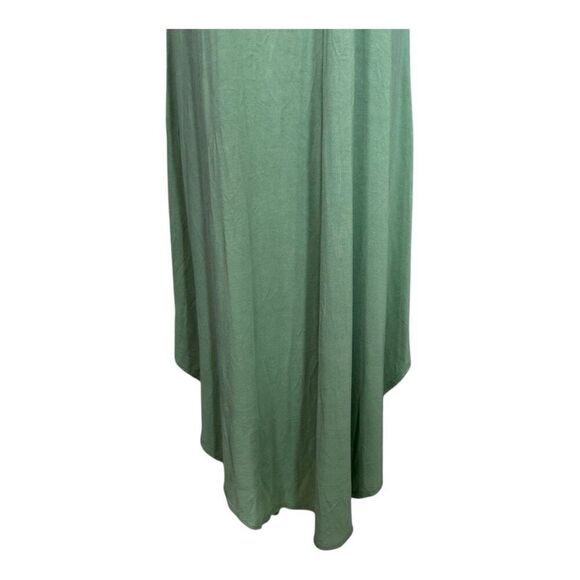 Olivia Rae New York Dress Women Size S Sleeveless Green Maxi - Picture 3 of 6